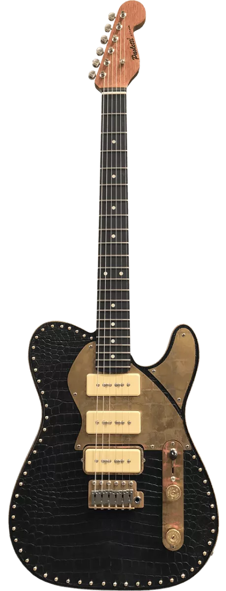 Nancy Leather Top 3P90 - Paoletti Guitars