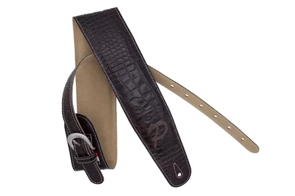 Paoletti Leather Strap - Croc Brown