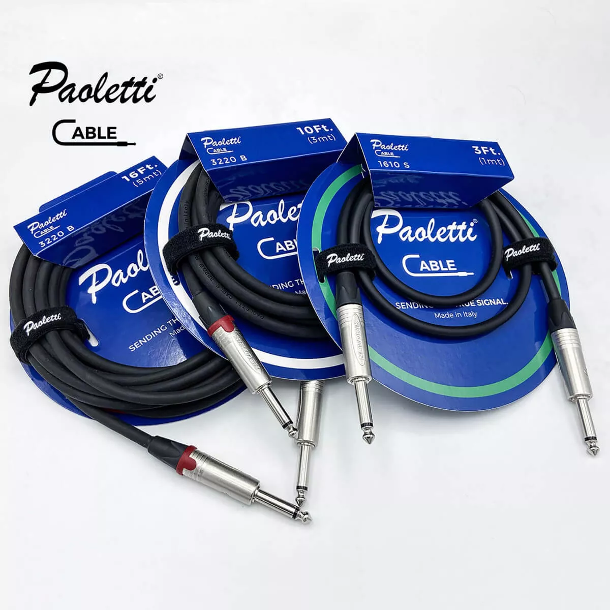 Handcrafted Premium Cable. By Paoletti.