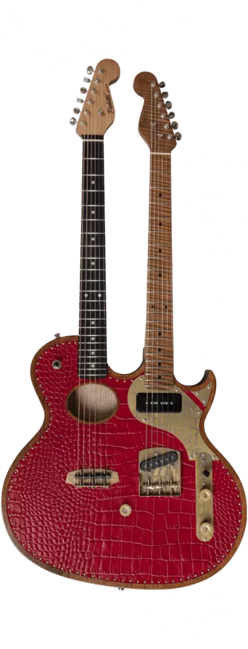 Nancy Double Neck - Paoletti Guitars