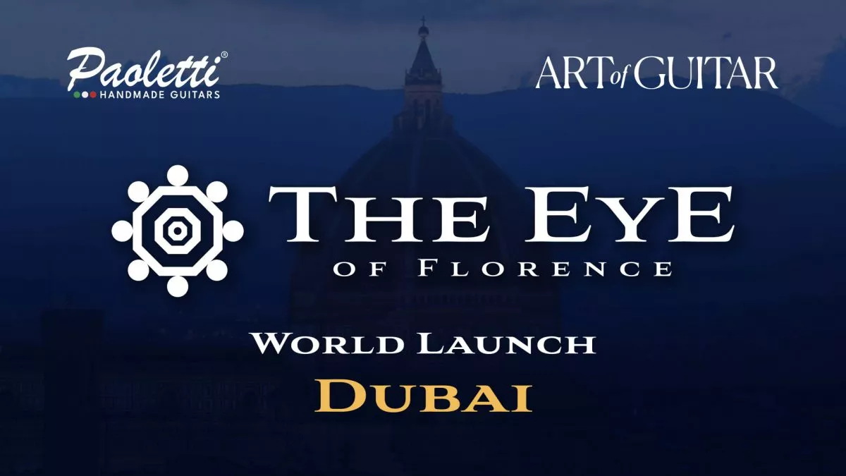 The Eye of Florence 2026 – Official Launch at Art of Guitar – Dubai