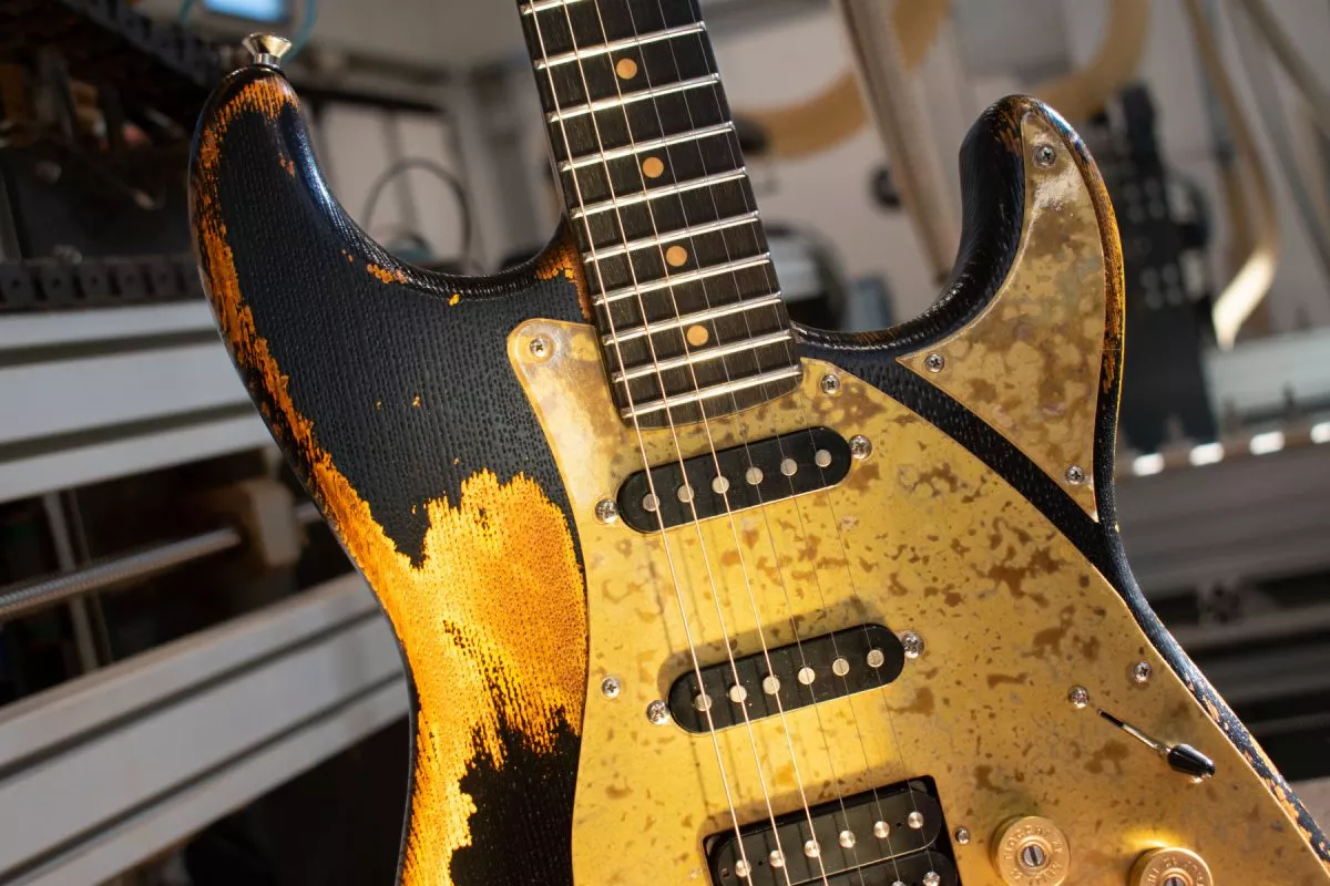 The Art of Paoletti Guitars – OEM Brass Components – Bridges and Pickguards