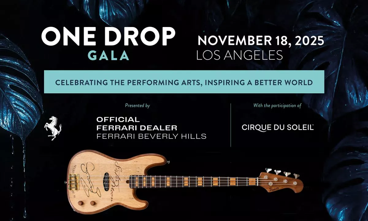 One Drop Gala – Sting’s Barrels Bass for Auction