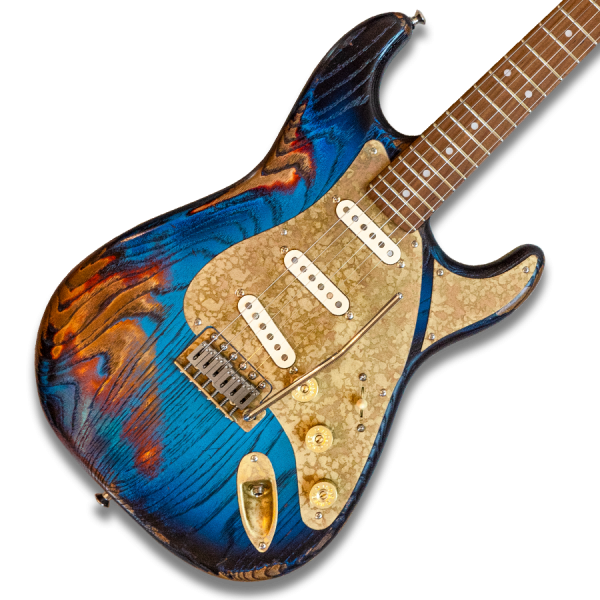 STRAT LOFT SSS 430 HEAVY DEEP BLUE BODY