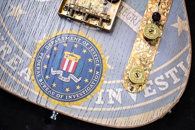 FBI Guitar - Tribute by Paoletti Guitars