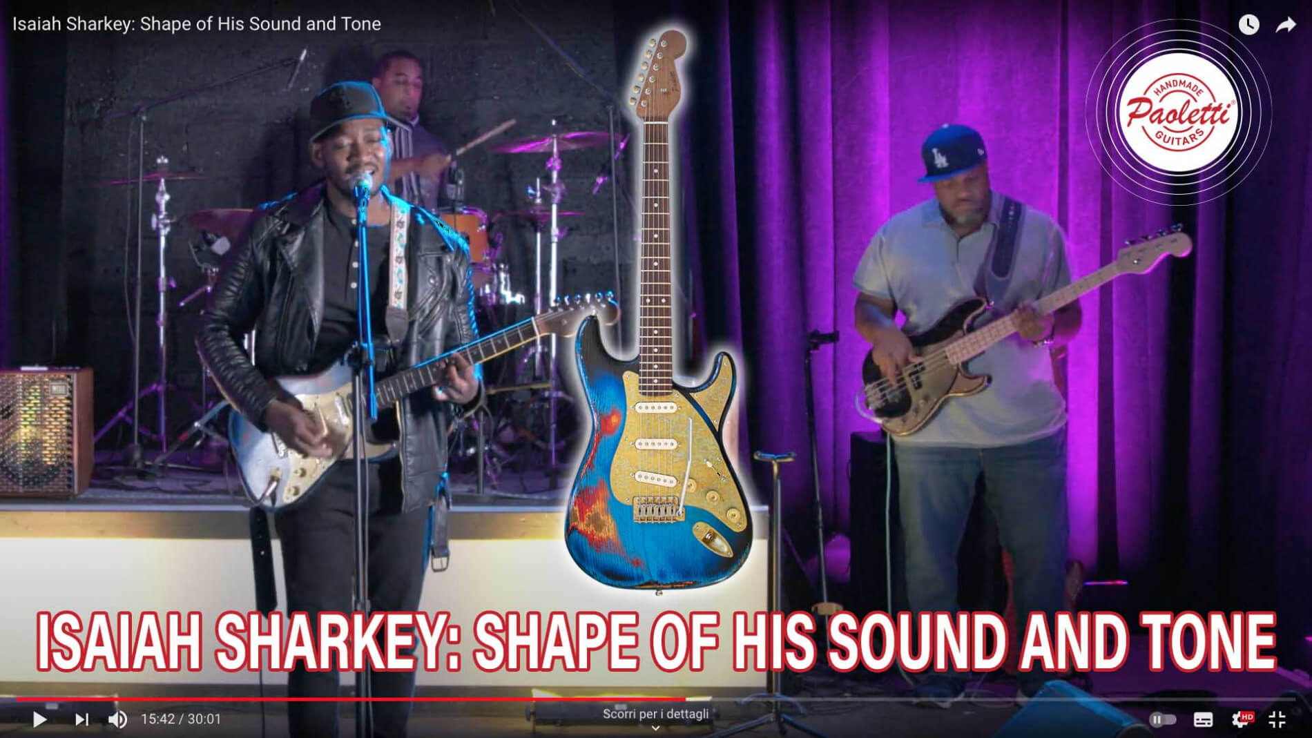 Isaiah Sharkey: Shape of His Sound and Tone
