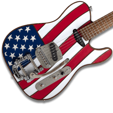 Nancy Flag – USA – Paoletti Guitars