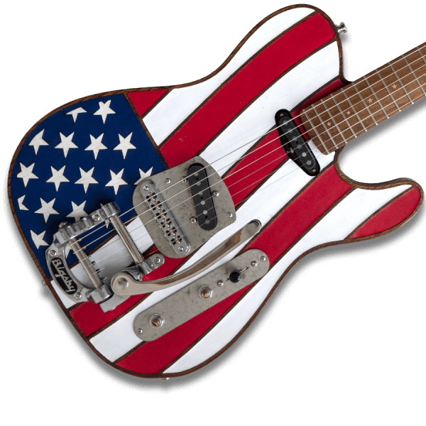 Nancy Flag &#8211; USA &#8211; Paoletti Guitars