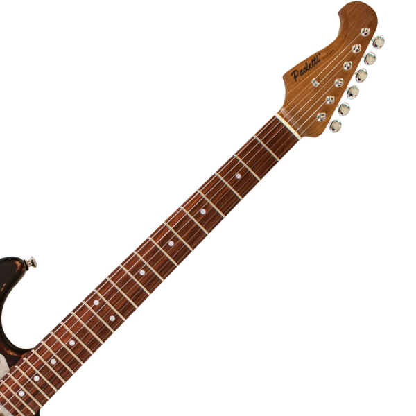 ALFA LOFT HSS 300 THREE-TONE SUNBURST (reverse)-NECK