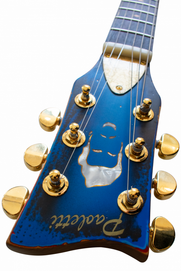 2024 &#8211; 131 LOFT HH 430 HEAVY DEEP BLUE &#8211; IGNAZIO BOSCHETTO (IL VOLO)-headstock dettaglio