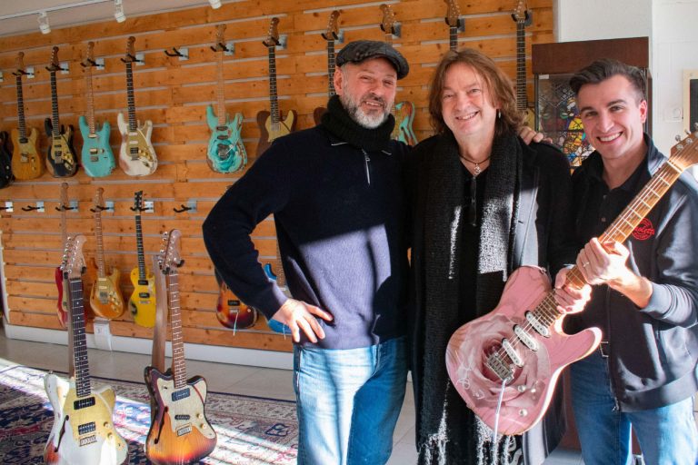 David Kilminster’s Visit to Paoletti Guitars