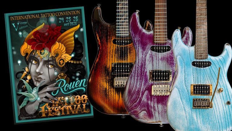Rouen Tattoo Festival – Paoletti Guitars on Tour
