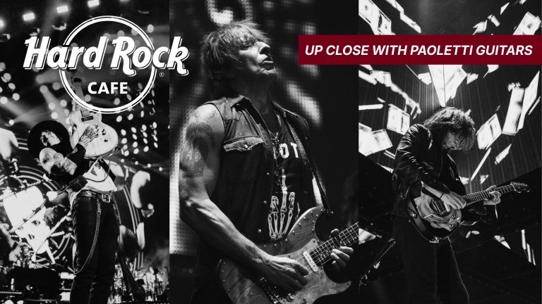 HARD ROCK Cafè – FIRENZE / BEHIND THE GUITARS OF ROCK